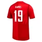 Kanada VM 2026 Alphonso Davies #19 Hemmatröja